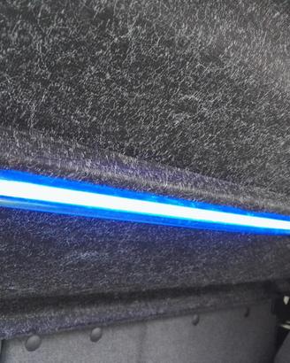 NEON BLU LAMPA 45CM TUNING AUTO