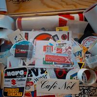 Collezione adesivi anni '70-90