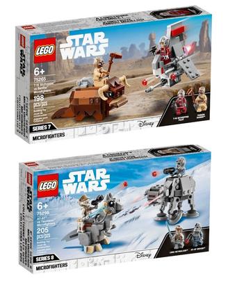 LEGO 75265 T-16 75298 AT-AT vs. Tauntaun