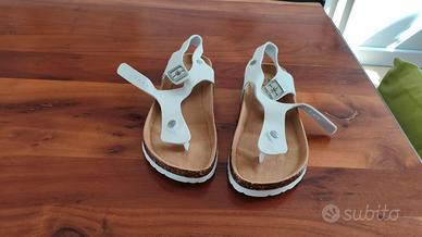 Sandali infradito donna tipo Birkenstock tg. 42