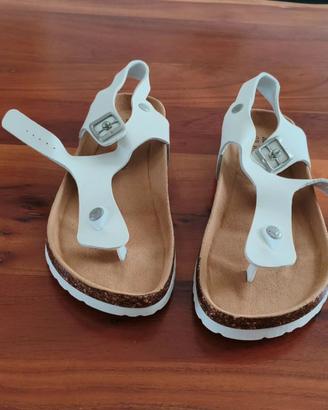 Sandali infradito donna tipo Birkenstock tg. 42