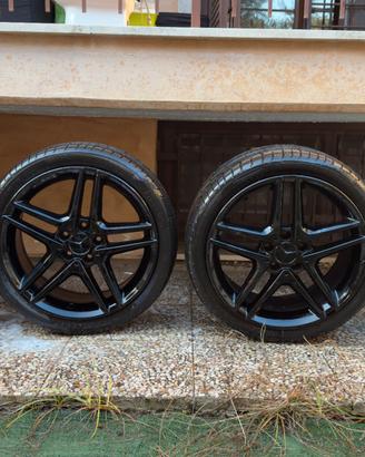 CERCHI ORIGINALI 18 MERCEDES AMG CON GOMME 235 40