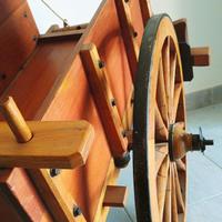 Modello carro a trazione animale