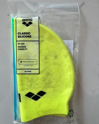 Cuffia Arena Silicone Piscina Light Yellow