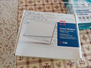 Modem WiFi per adsl fibra Tim