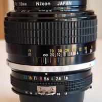 NIKON obiettivo 85 mm.