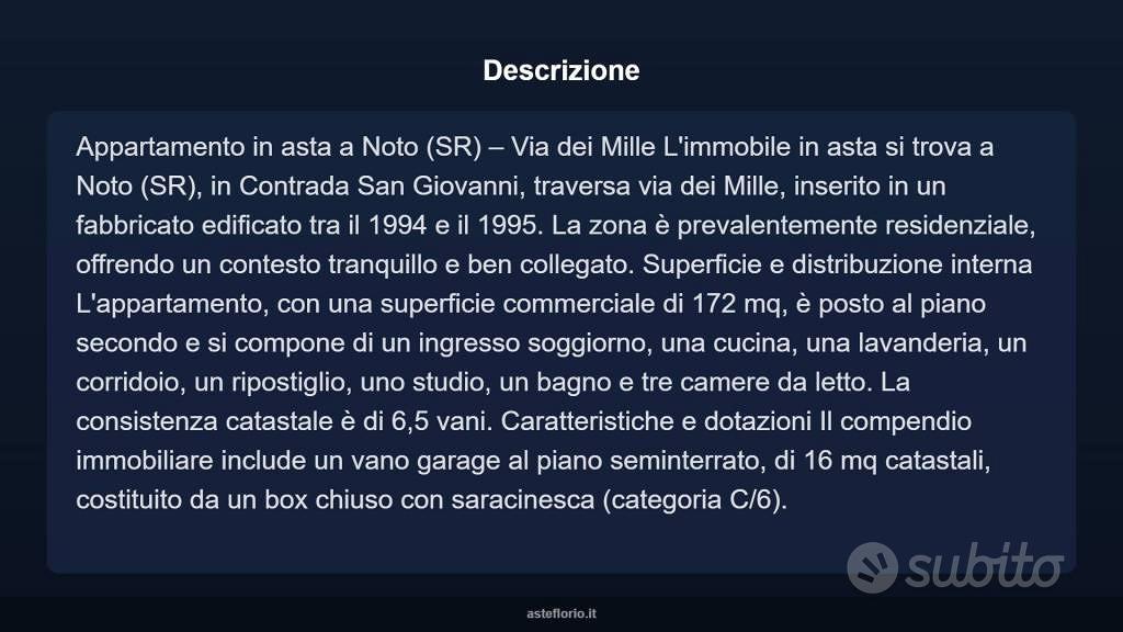 Appartamento – Noto, Piano Alto, Siracusa - Vista 4