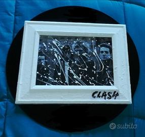 Cornice Vinile 33 Giri LP The Clash Vintage
