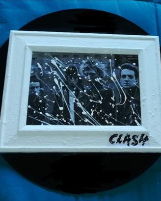 Cornice Vinile 33 Giri LP The Clash Vintage