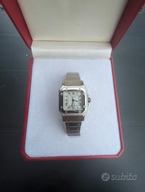 Cartier Santos Lady Acciaio Automatico