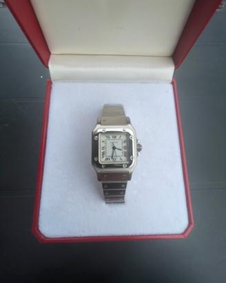 Cartier Santos Lady Acciaio Automatico