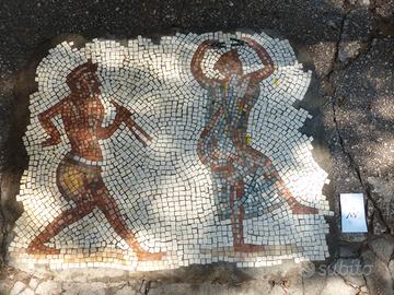 Mosaico "Musici" cm. 73x91 - cod. 17