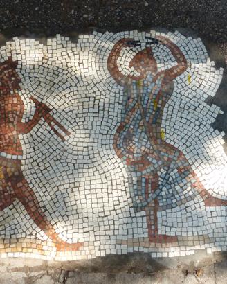 Mosaico "Musici" cm. 73x91 - cod. 17