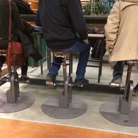 Sgabello da bar con pedalata + dima