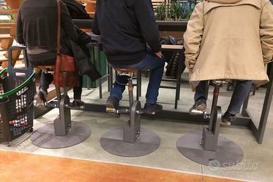 Sgabello da bar con pedalata + dima