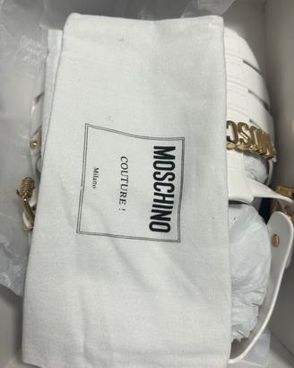 Clogs Donna Moschino Couture Bianchi Taglia 38