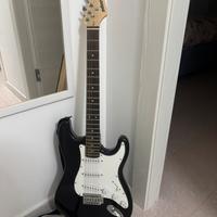 Chitarra Elettrica Adonis con amplificatore e cavi