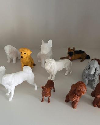 LOTTO STATUETTE ANIMALI 