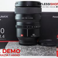 Ex demo panasonic s 50mm f/1.4 l-mount