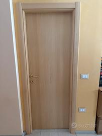 Porta da interno in legno tamburato