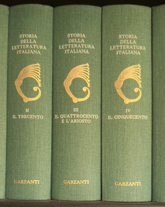 Storia della Letteratura Italiana - Garzanti