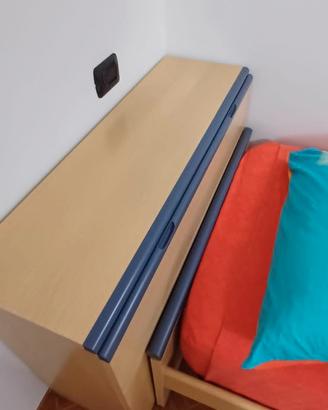 Testiera letto singolo
