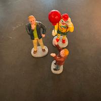 Set tre personaggi lemax clown