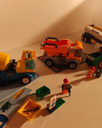 Lotto di 3 set Lego City Junior 4+ 