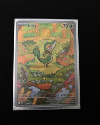 Snivy Full Art luce nera