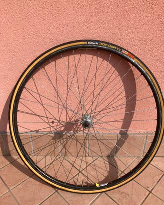 ruota campagnolo omega mozzo shimano 600 HB 6207