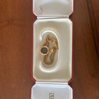 Collana fendi placcata oro