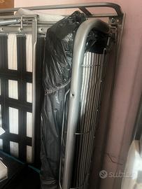 Struttura letto matrimoniale con materasso nuovo