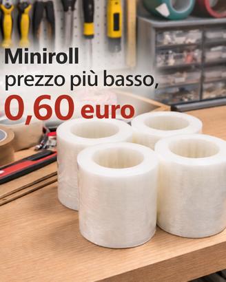 miniroll prezzo piu' basso 0.60 € in tutta Italia