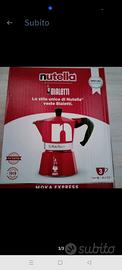 moka 3 tazze Bialetti personalizzata Nutella 