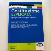 costituzione esplicata