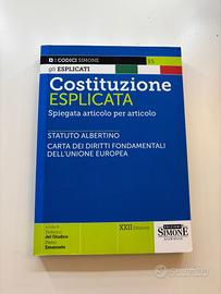 costituzione esplicata