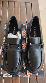 Mocassino pelle nera