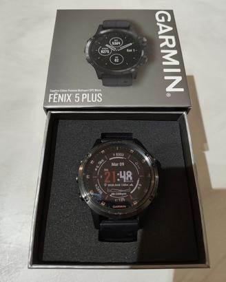 Garmin Fenix5 plus sapphire Titanium  orologio gps
