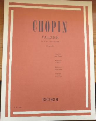 spartiti pianoforte Chopin