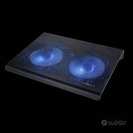 Base di raffreddamento per laptop con doppia vento