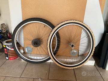 Ruote complete misura 24