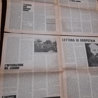 rarissimi allegati ad A Rivista Anarchica 1973