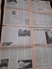 rarissimi allegati ad A Rivista Anarchica 1973