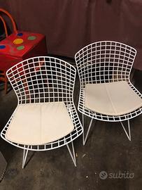 2 sedie Knoll Bertoia usate perfette