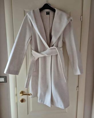 cappotto donna ZARA con cappuccio e cinta  tg M 
