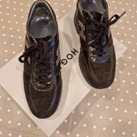 Hogan Donna 36.5 Marrone Verniciata 