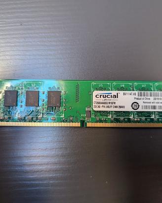 Crucial RAM 8GB DDR2-800 PC2-6400 CL6

