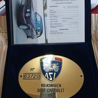  Golf cabriolet modello genesis 