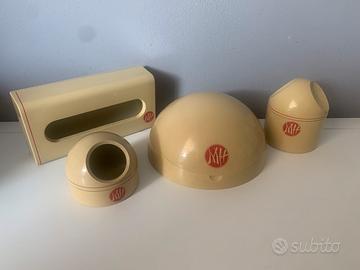 Set toeletta design Makio Hasuike per Gedy vintage