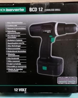 Trapano avvitatore ricaricabile 12 V BAVARIA
